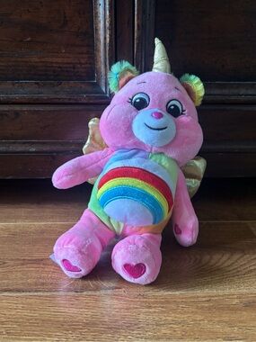 Care Bears Rainbow Unicorn Bear Plush